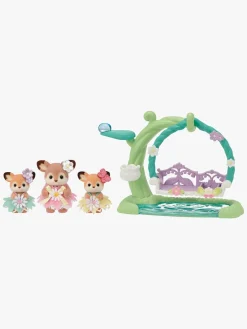 Dukker & Bamser-SylvanianFamilies Sylvanian Families Figursæt Hjortebabyer med Blomstergynge