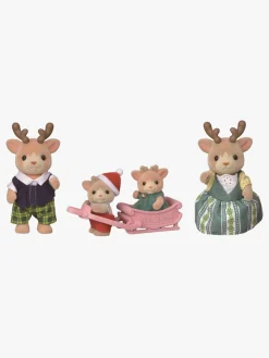 Dukker & Bamser-SylvanianFamilies Sylvanian Families Figursæt Rensdyrfamilie Flerfarvet