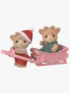 Dukker & Bamser-SylvanianFamilies Sylvanian Families Figursæt Rensdyrfamilie Flerfarvet