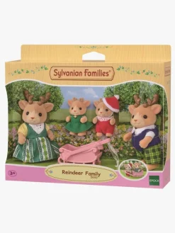 Dukker & Bamser-SylvanianFamilies Sylvanian Families Figursæt Rensdyrfamilie Flerfarvet