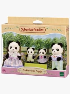 Legetøjsfigurer-SylvanianFamilies Sylvanian Families Figursæt Familien Pookie Panda