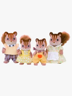 Dukker & Bamser-SylvanianFamilies Sylvanian Families Figursæt Valnød Egernfamilie Flerfarvet