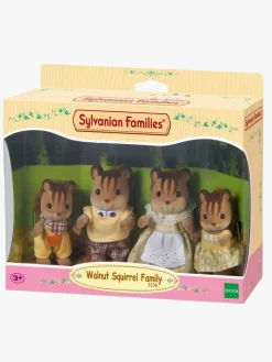 Dukker & Bamser-SylvanianFamilies Sylvanian Families Figursæt Valnød Egernfamilie Flerfarvet