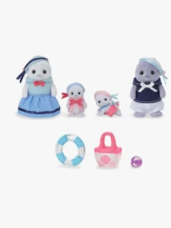 Dukker & Bamser-SylvanianFamilies Sylvanian Families Figursæt Familien Sæl Flerfarvet