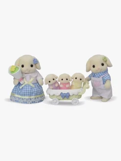 Dukker & Bamser-SylvanianFamilies Sylvanian Families Figursæt Familien Kanin Flora Flerfarvet