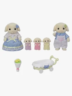 Dukker & Bamser-SylvanianFamilies Sylvanian Families Figursæt Familien Kanin Flora Flerfarvet