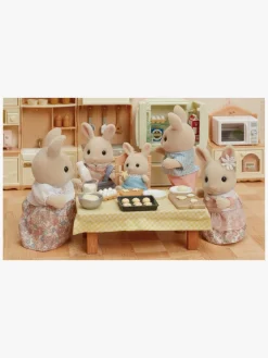 Dukker & Bamser-SylvanianFamilies Sylvanian Families Figursæt Familien Mælkekanin Flerfarvet