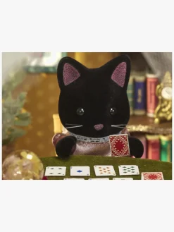 Legetøjsfigurer-SylvanianFamilies Sylvanian Families Figursæt Familien Midnatskat