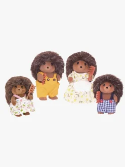 Legetøjsfigurer-SylvanianFamilies Sylvanian Families Figursæt Familien Pindsvin Brun
