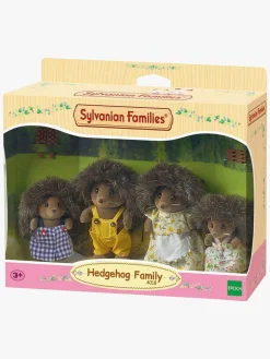 Legetøjsfigurer-SylvanianFamilies Sylvanian Families Figursæt Familien Pindsvin Brun