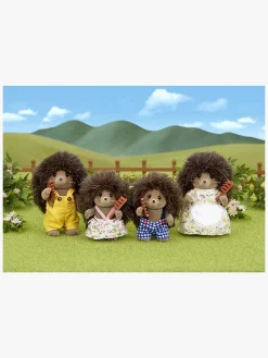 Legetøjsfigurer-SylvanianFamilies Sylvanian Families Figursæt Familien Pindsvin Brun