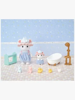Dukker & Bamser-SylvanianFamilies Sylvanian Families Figursæt Mus med Badesæt