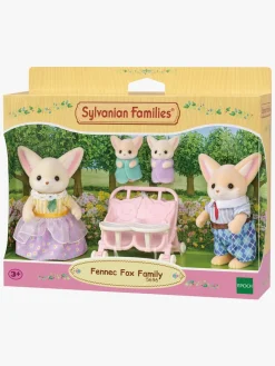 Dukker & Bamser-SylvanianFamilies Sylvanian Families Figursæt Familien Ørkenræv Flerfarvet