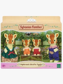 Dukker & Bamser-SylvanianFamilies Sylvanian Families Figursæt Familien Giraf Flerfarvet