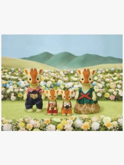 Dukker & Bamser-SylvanianFamilies Sylvanian Families Figursæt Familien Giraf Flerfarvet