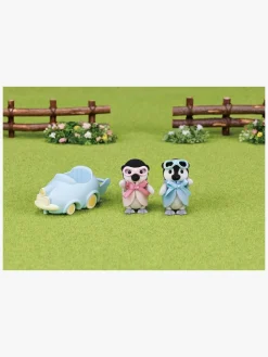 Dukker & Bamser-SylvanianFamilies Sylvanian Families Figursæt Penguin Babies Ride ‘n Play