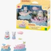 Dukker & Bamser-SylvanianFamilies Sylvanian Families Legesæt Forlystelsespark Båd & Vogn