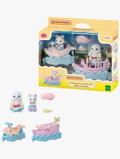 Dukker & Bamser-SylvanianFamilies Sylvanian Families Legesæt Forlystelsespark Båd & Vogn