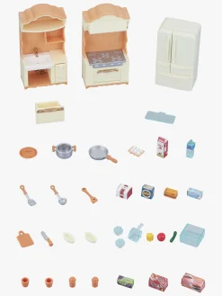 Dukker & Bamser-SylvanianFamilies Sylvanian Families Legesæt Køkken Flerfarvet