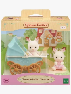 Dukker & Bamser-SylvanianFamilies Sylvanian Families Legesæt Chokoladekanin-tvillingesæt