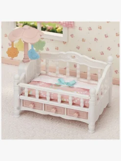 Dukker & Bamser-SylvanianFamilies Sylvanian Families Legesæt Tremmeseng med Uro