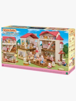 Dukker & Bamser-SylvanianFamilies Sylvanian Families Red Roof Country Home Dukkehus Hemmeligt Legeværelse På Loftet