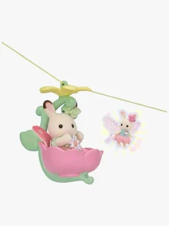 Dukker & Bamser-SylvanianFamilies Sylvanian Families Skytop Fairy Castle Legesæt