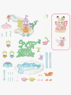 Dukker & Bamser-SylvanianFamilies Sylvanian Families Skytop Fairy Castle Legesæt