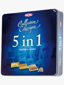 Spil & Puslespil-Tactic 5 Spil i 1