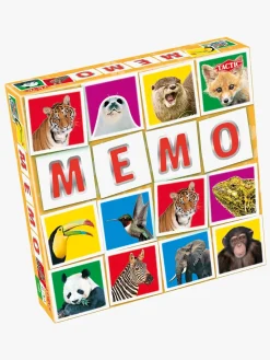 Spil & Puslespil-Tactic Memo Vilde Dyr