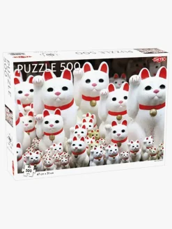 Spil & Puslespil-Tactic Puslespil Maneki Neko 500 Brikker