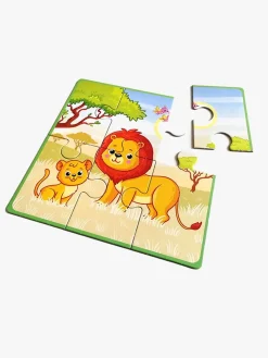 Spil & Puslespil-Tactic Puslespil Mit Første Puslespil Safari, 4x6 Brikker