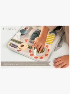 Babylegetøj-TAFToys TAF Toys Snap`n Learn Board Aktivitetslegetøj