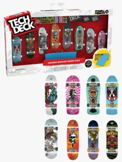 Spil & Puslespil-TechDeck Tech Deck Fingerskateboards 8-pak Retro Neon