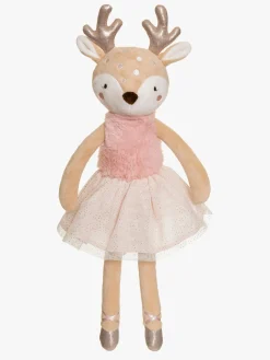 Dukker & Bamser-Teddykompaniet Ballerinas Dådyr Ruth 40 cm, Lyserødt Lyserød/Brun