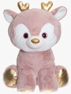 Dukker & Bamser-Teddykompaniet Bamse 65 cm Dådyr, Pink Lyserød