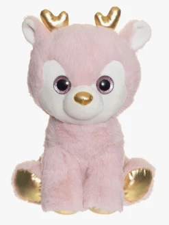 Dukker & Bamser-Teddykompaniet Bamse 30 cm Dådyr Ronja, Pink Lyserød