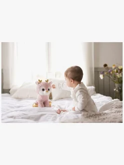 Dukker & Bamser-Teddykompaniet Bamse 30 cm Dådyr Ronja, Pink Lyserød