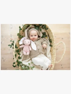 Dukker & Bamser-Teddykompaniet Bamse Kanin Elina 20 cm, Misty rose Lyserød