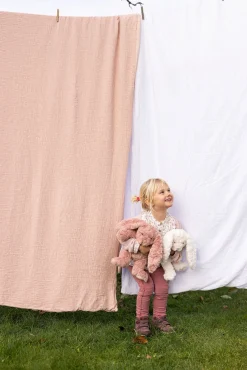 Dukker & Bamser-Teddykompaniet Bamse Kanin Linnea 30 cm, Creme Hvid