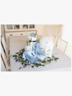 Dukker & Bamser-Teddykompaniet Bamse Kanin Elina 20 cm, Himmelblå Blå