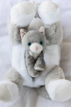 Dukker & Bamser-Teddykompaniet Bamse Katten Tuva med Kattekilling