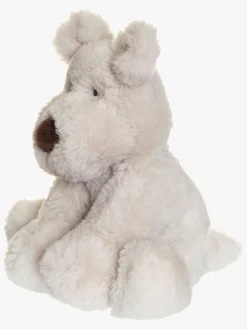 Dukker & Bamser-Teddykompaniet Bamse Mocca Hund 18 cm, Grå