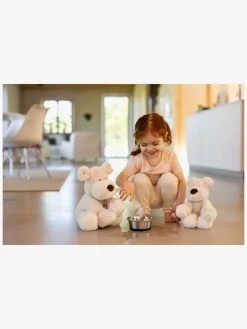 Dukker & Bamser-Teddykompaniet Bamse Mocca Hund 18 cm, Grå