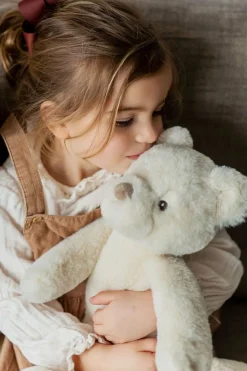 Dukker & Bamser-Teddykompaniet Bamse Sven 45 cm, Creme Hvid/Beige