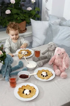 Dukker & Bamser-Teddykompaniet Bamse Vaffel Vera 40 Cm, Grå