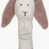 Babylegetøj-Teddykompaniet Diinglisar  Kanin Rangle, White
