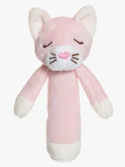 Babylegetøj-Teddykompaniet Diinglisar  Kat Rangle, Babypink