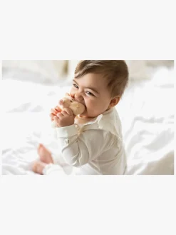 Babylegetøj-Teddykompaniet Diinglisar  Flodhest Rangle, Abrikos