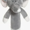 Babylegetøj-Teddykompaniet Diinglisar  Elefant Rangle, Grå